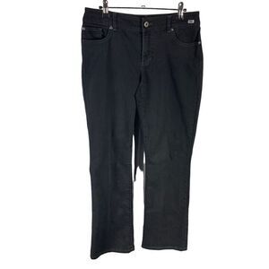 Chico’s Bootcut Jeans 0R Women’s Black Pre-Owned [#3641]